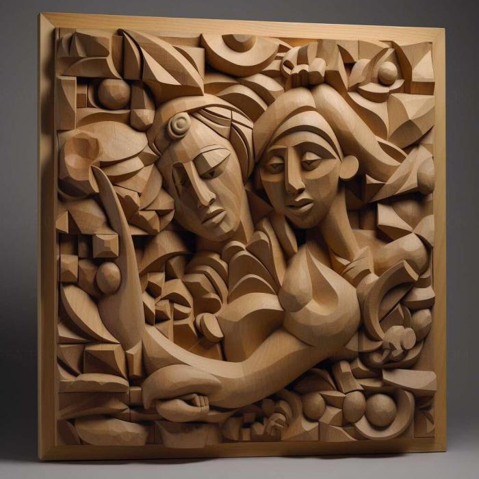 نموذج ثلاثي الأبعاد لآلة CNC 3D Art 